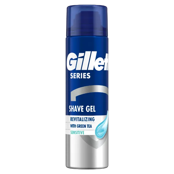 Gillette Series Revitalizáló Borotvazselé Zöld Teával, Férfiaknak, 200ml termékhez kapcsolódó kép