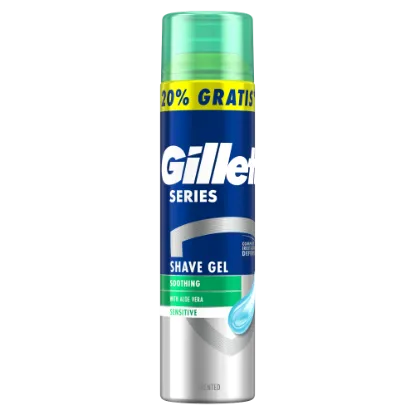 Gillette Series Nyugtató Hatású Borotvazselé Aloe Verával, 240ml termékhez kapcsolódó kép