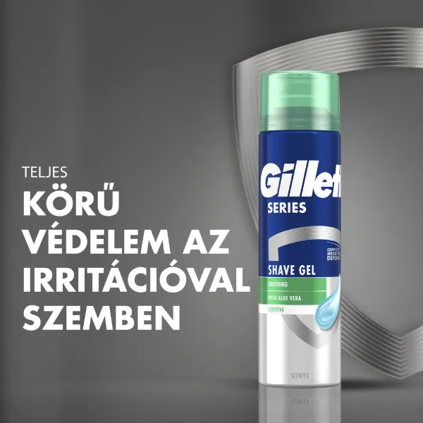 Gillette Series Nyugtató Hatású Borotvazselé Aloe Verával, 240ml termékhez kapcsolódó kép