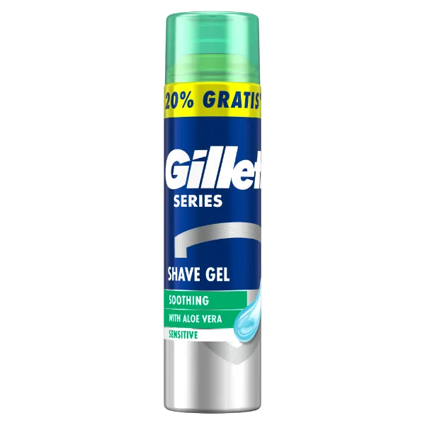 Gillette Series Nyugtató Hatású Borotvazselé Aloe Verával, 240ml termékhez kapcsolódó kép