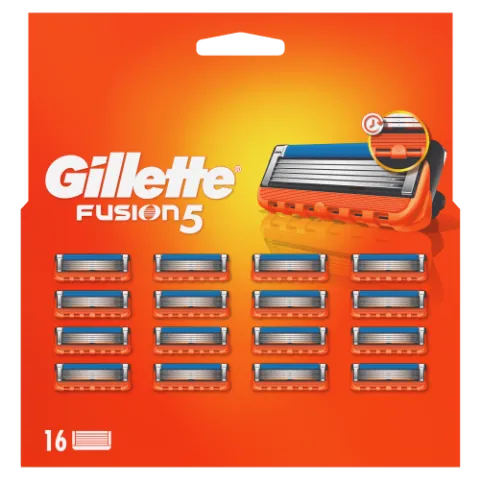 Gillette Fusion5 Pótfejek Férfi Borotvához, 16 db Borotvabetét termékhez kapcsolódó kép