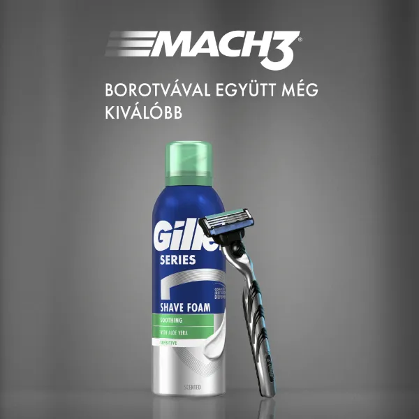 Gillette Series Kondicionáló Borotvahab Kakaóvajjal, 200ml termékhez kapcsolódó kép