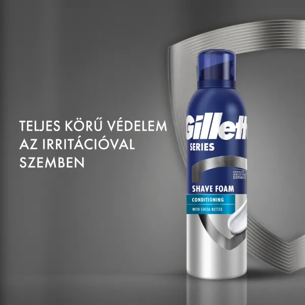 Gillette Series Kondicionáló Borotvahab Kakaóvajjal, 200ml termékhez kapcsolódó kép