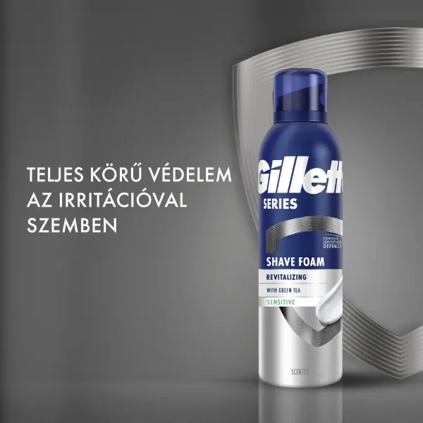 Gillette Series Revitalizáló Borotvahab Zöld Teával, 200ml termékhez kapcsolódó kép