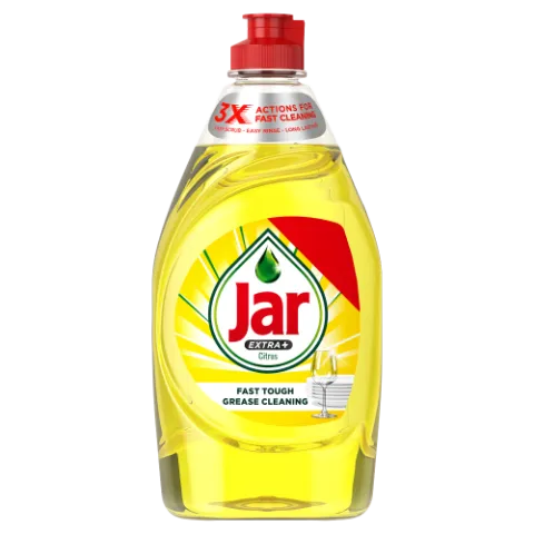 Jar Extra+Citrus Folyékony Mosogatószer.A Jar 1. Számú Formulája Szennyeződések Eltávolításához450ml termékhez kapcsolódó kép