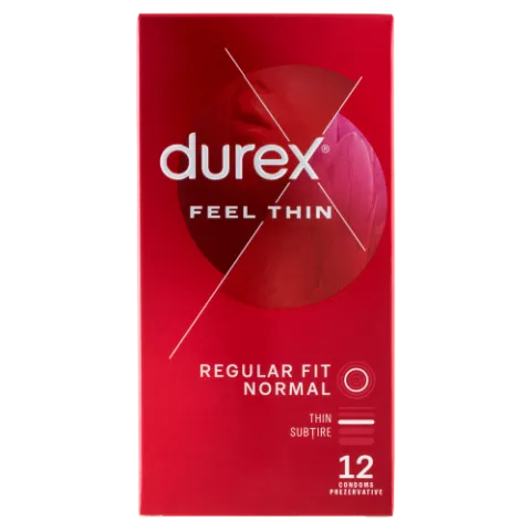 Durex Feel Thin óvszer 12 db termékhez kapcsolódó kép