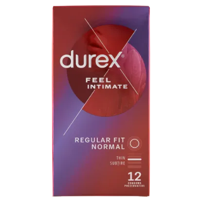 Durex Feel Intimate óvszer 12 db termékhez kapcsolódó kép