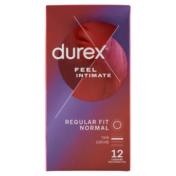 Durex Feel Intimate óvszer 12 db termékhez kapcsolódó kép