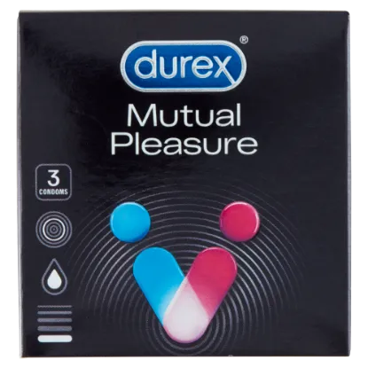 Durex Mutual Pleasure óvszer 3 db termékhez kapcsolódó kép