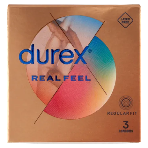 Durex Real Feel óvszer 3 db termékhez kapcsolódó kép