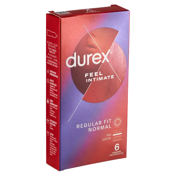 Durex Feel Intimate óvszer 6 db termékhez kapcsolódó kép