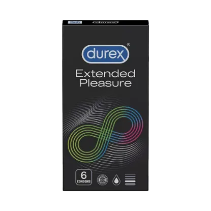 Durex óvszer 6db Extended Pleasure termékhez kapcsolódó kép