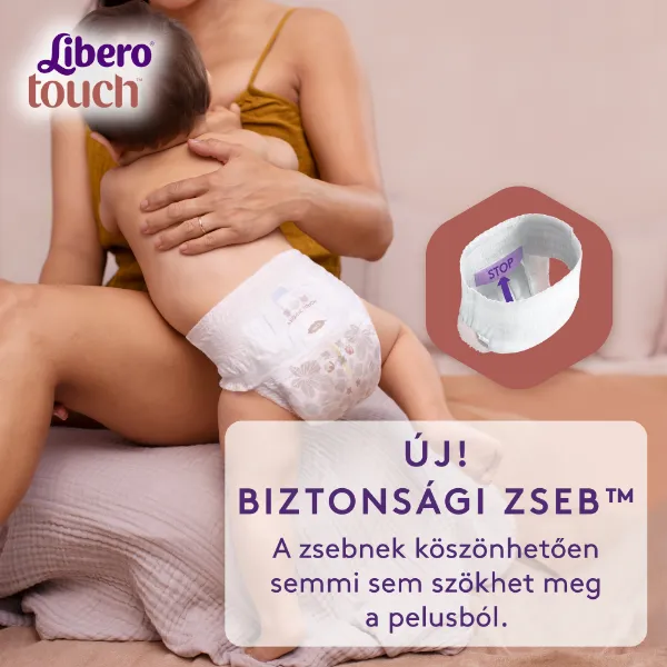 Libero Touch egyszerhasználatos bugyipelenka, méret: 3, 5-9 kg, 36 db termékhez kapcsolódó kép