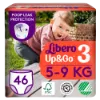 Libero Up&Go egyszerhasználatos bugyipelenka, méret: 3, 5-9 kg, 46 db termékhez kapcsolódó kép