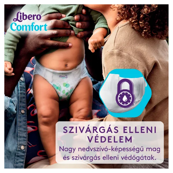 Libero Comfort egyszerhasználatos pelenka, méret: 4, 7-11 kg, 80 db termékhez kapcsolódó kép