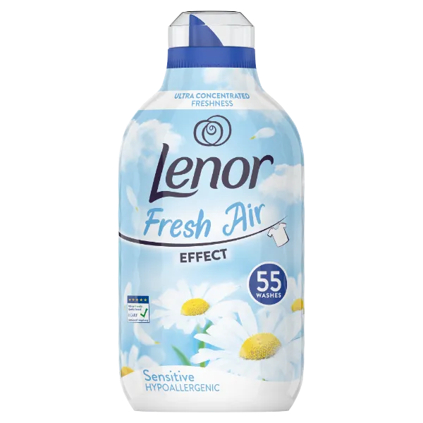 Lenor Fresh Air Effect Sensitive Textilöblítő 55 Mosáshoz, Érzékeny Bőrhöz termékhez kapcsolódó kép