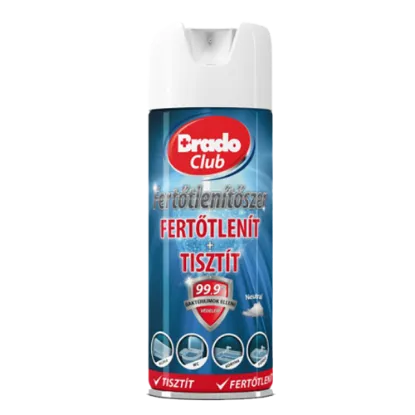 Brado Club fertőtlenítő és tisztító aerosol 400ml termékhez kapcsolódó kép