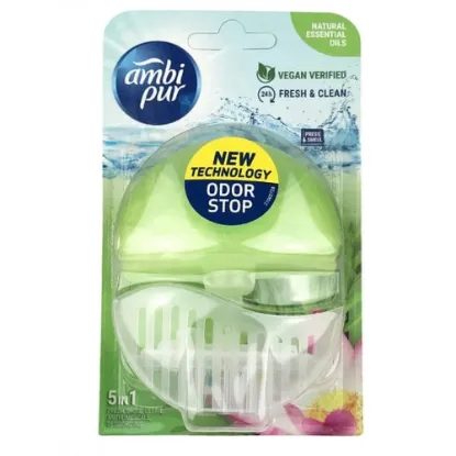 Ambipur wc gél 55ml + készülék bamboo & lotus termékhez kapcsolódó kép
