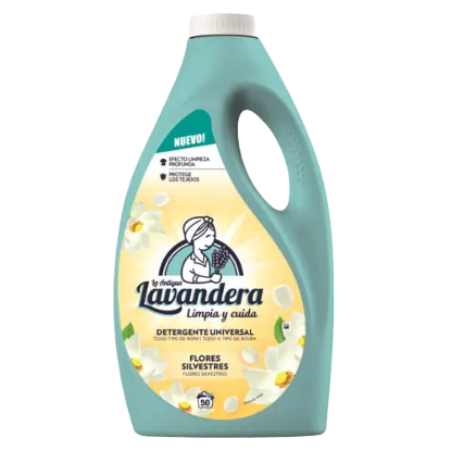 Lavandera mosógél 2,5l Flores Silvestres 50 mosás termékhez kapcsolódó kép