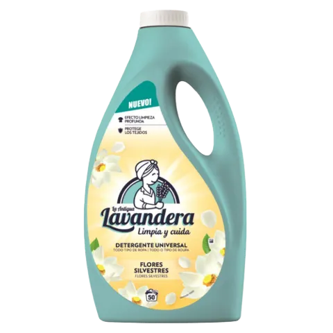 Lavandera mosógél 2,5l Flores Silvestres 50 mosás termékhez kapcsolódó kép