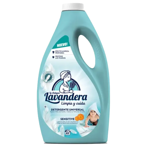 Lavandera mosógél 2,49l Sensitive, Baby 83 mosás termékhez kapcsolódó kép