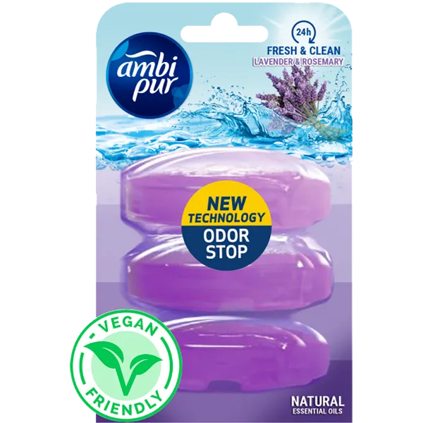 Ambipur wc gél utántöltő 3x55ml laven & rose termékhez kapcsolódó kép