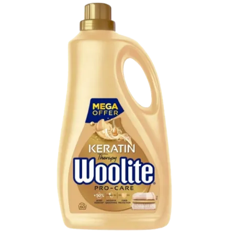 Woolite Pro-Care keratinos folyékony mosószer 60 mosás 3,6 l termékhez kapcsolódó kép