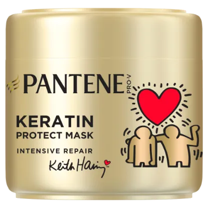 Pantene ProV x Keith Haring Artist Edition Intensive Repair hajpakolás 300ml száraz károsodott hajra termékhez kapcsolódó kép