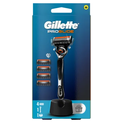 Gillette ProGlide Férfi Borotva, 1 db Gillette Borotva, 4 db Borotvabetét termékhez kapcsolódó kép