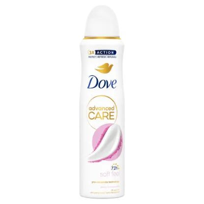 Dove Advanced Care Soft-Feel izzadásgátló 150 ml termékhez kapcsolódó kép