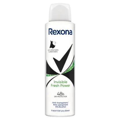Rexona MotionSense Invisible Fresh Power izzadásgátló 150 ml termékhez kapcsolódó kép