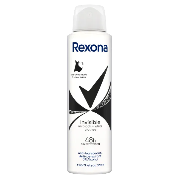 Rexona MotionSense Invisible izzadásgátló 150 ml termékhez kapcsolódó kép