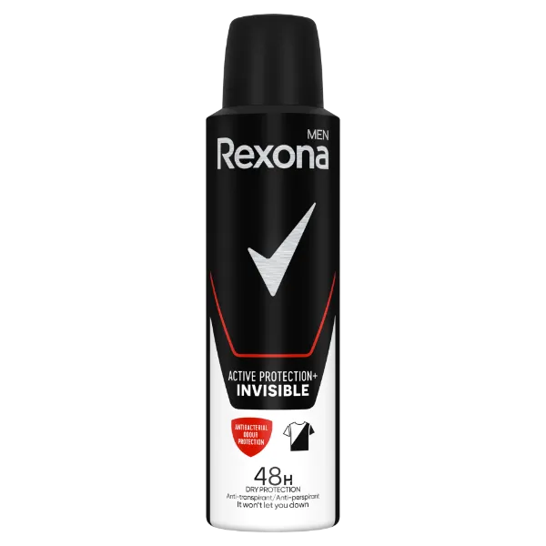 Rexona Men Active Protection+ Invisible izzadásgátló 150 ml termékhez kapcsolódó kép