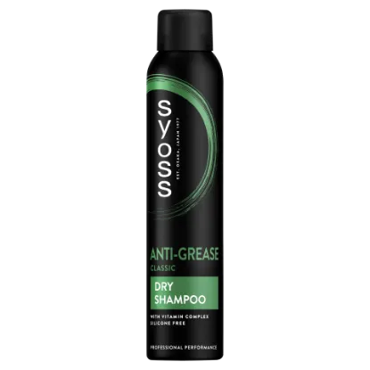 Syoss Anti-Grease zsírosodás elleni száraz sampon 200 ml termékhez kapcsolódó kép