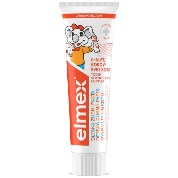 elmex Kids gyerek fogkrém 0-6 éves gyermekeknek 50 ml termékhez kapcsolódó kép