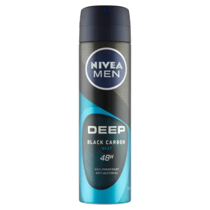 NIVEA MEN Deep Beat izzadásgátló deo spray 150 ml termékhez kapcsolódó kép