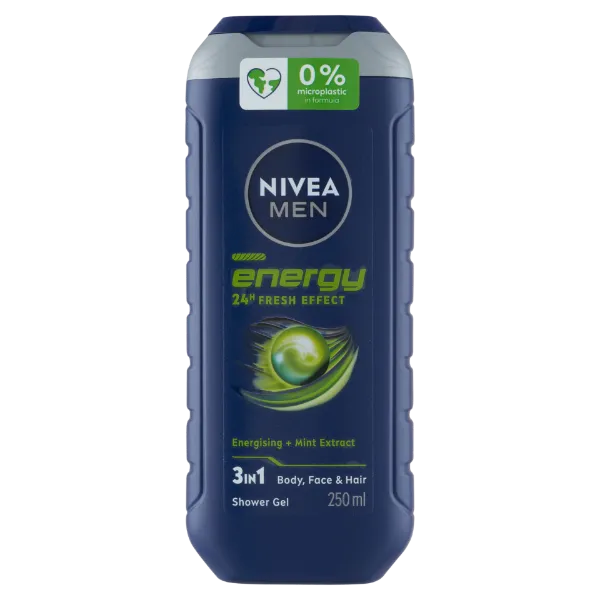 NIVEA MEN Energy tusfürdő 250 ml termékhez kapcsolódó kép