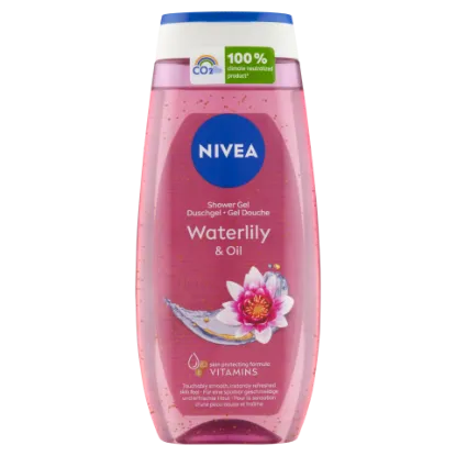 NIVEA Waterlily & Oil frissítő hatású tusfürdő 250 ml termékhez kapcsolódó kép