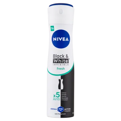 NIVEA Black & White Invisible Fresh izzadásgátló 150 ml termékhez kapcsolódó kép