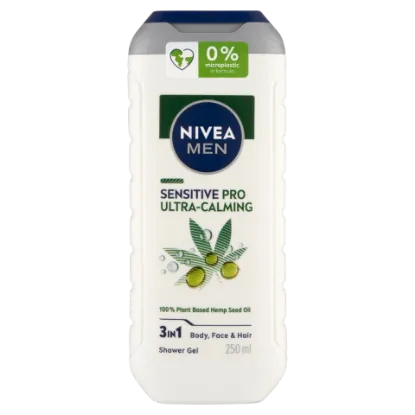 NIVEA MEN Sensitive Pro Ultra-Calming tusfürdő 250 ml termékhez kapcsolódó kép