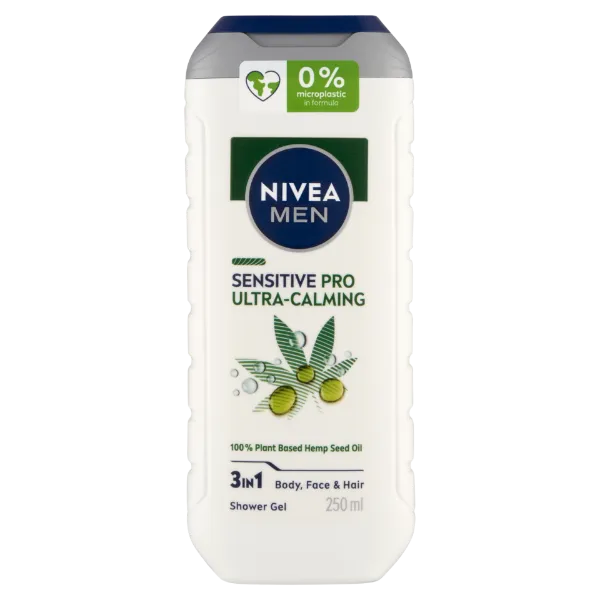 NIVEA MEN Sensitive Pro Ultra-Calming tusfürdő 250 ml termékhez kapcsolódó kép