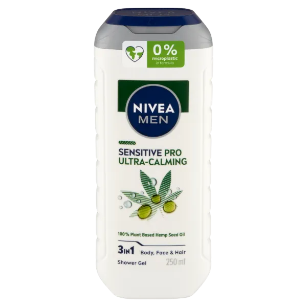 NIVEA MEN Sensitive Pro Ultra-Calming tusfürdő 250 ml termékhez kapcsolódó kép