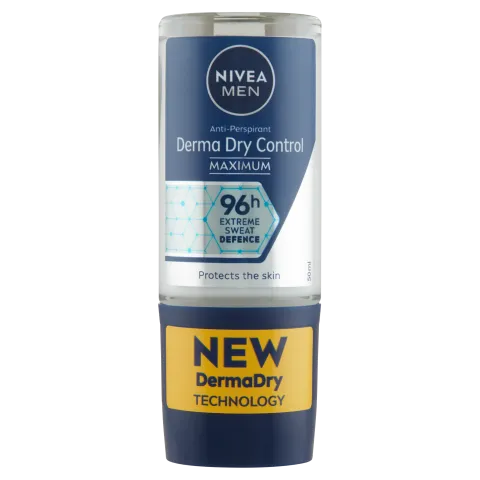 NIVEA MEN Derma Dry Control izzadásgátló 50 ml termékhez kapcsolódó kép