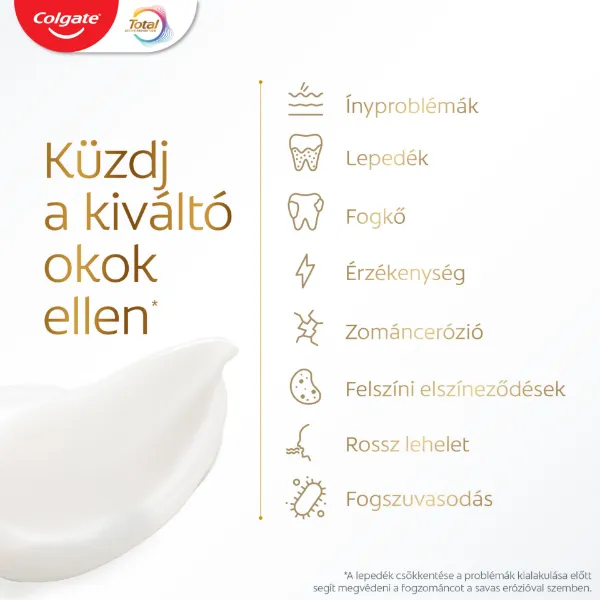 Colgate Total Original fogkrém 75 ml  termékhez kapcsolódó kép