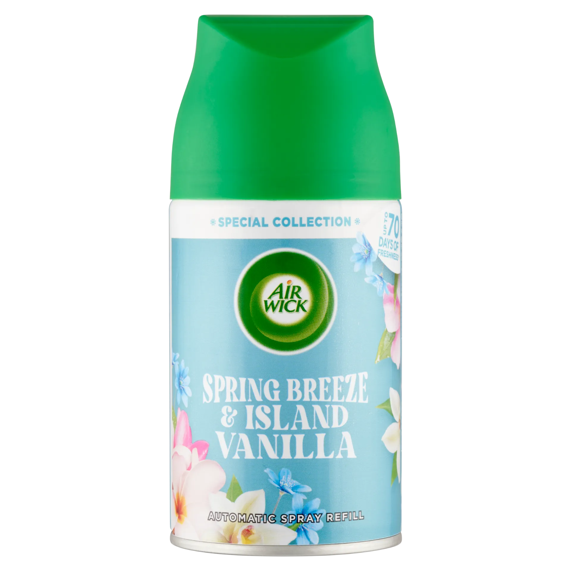 Air Wick Freshmatic Automata légfrissítő spray utántöltő, Tavaszi Szellő és Vanília, 250ml