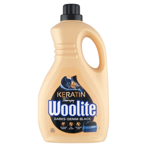 Woolite Keratin Therapy folyékony mosószer keratinnal sötét ruhákhoz 45 mosás 2,7 l termékhez kapcsolódó kép