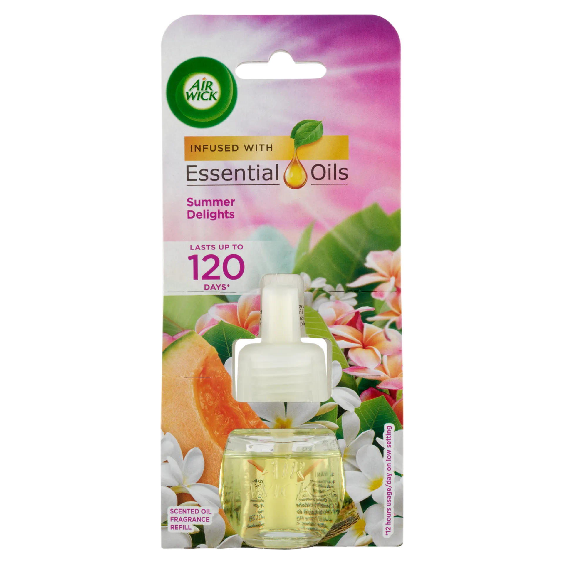 Air Wick Nyári Hangulatok elektromos utántöltő légfrissítő készülékhez 19 ml