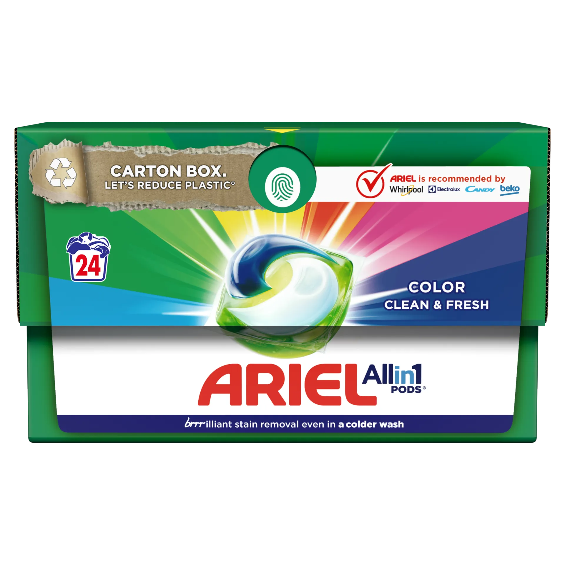 Ariel All-in-1 PODS Mosókapszula 24 Mosáshoz
