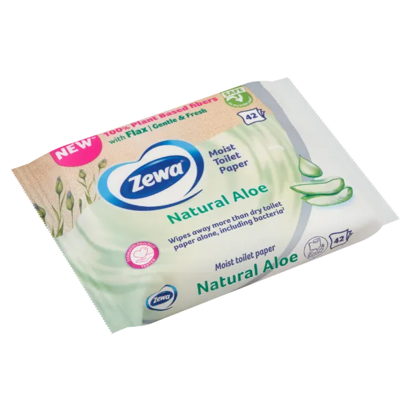 Zewa Aloe Vera nedves toalettpapír 42 db termékhez kapcsolódó kép