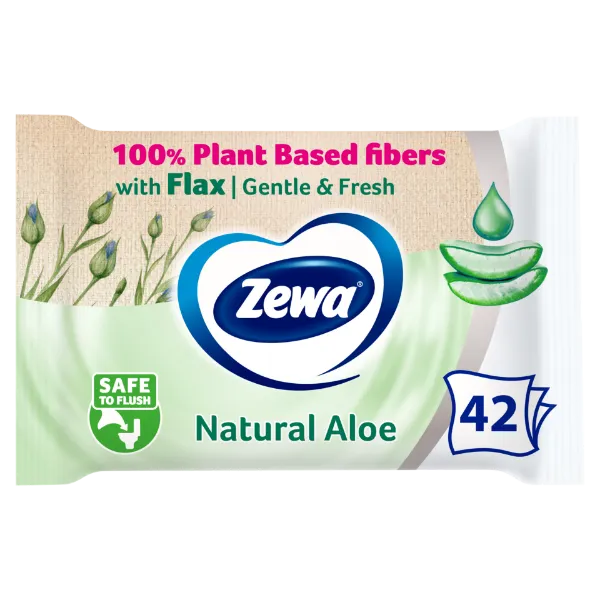 Zewa Aloe Vera nedves toalettpapír 42 db termékhez kapcsolódó kép
